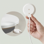 מאוורר נייד נטען LIFEITE עם שלט רחוק ועיצוב קומפקטי