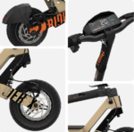 RIDER X RACE MINI 48V13AH - электросамокат с полной гидравлической подвеской — изображение 3